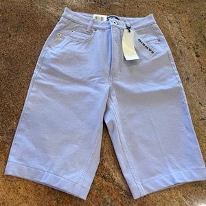 NEW Cambio High Rise Lavender Shorts Size 4 (34) RARE!